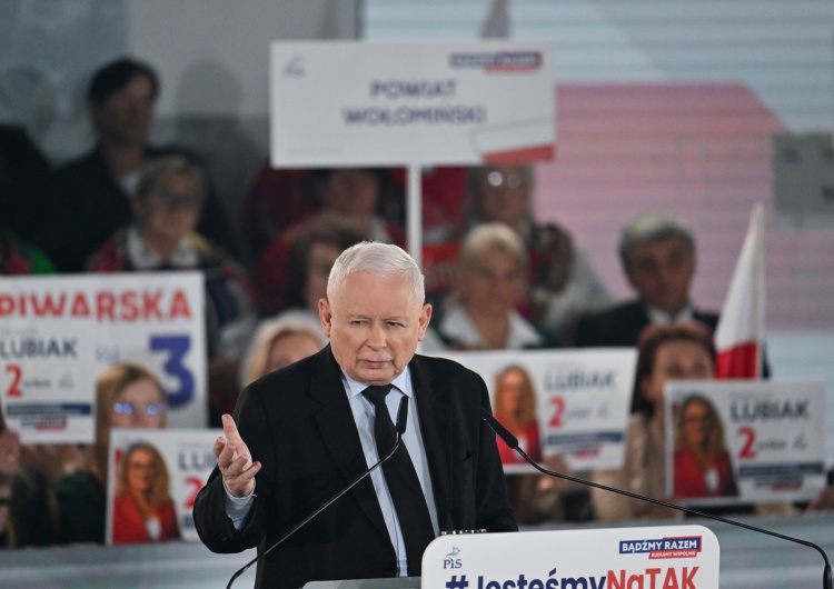 Jarosław Kaczyński  Nie dla Polski, a dla Niemiec. Mocne słowa Jarosława Kaczyńskiego na zakończenie kampanii 