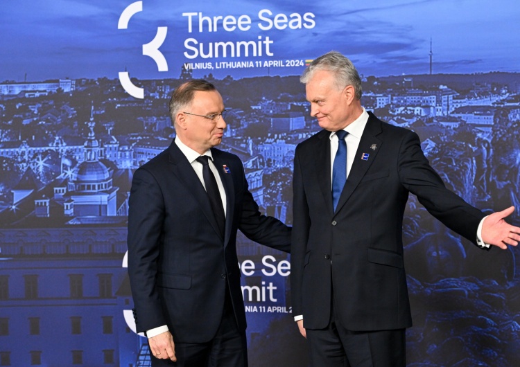 Andrzej Duda i Gitanas Nauseda Litwa: Rozpoczął się 9. szczyt Inicjatywy Trójmorza