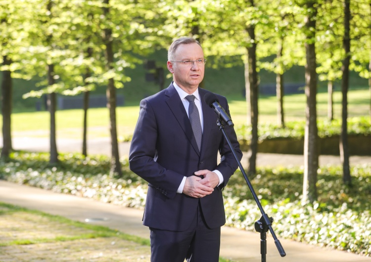 Andrzej Duda Prezydent Duda: Polska będzie bronić Litwy