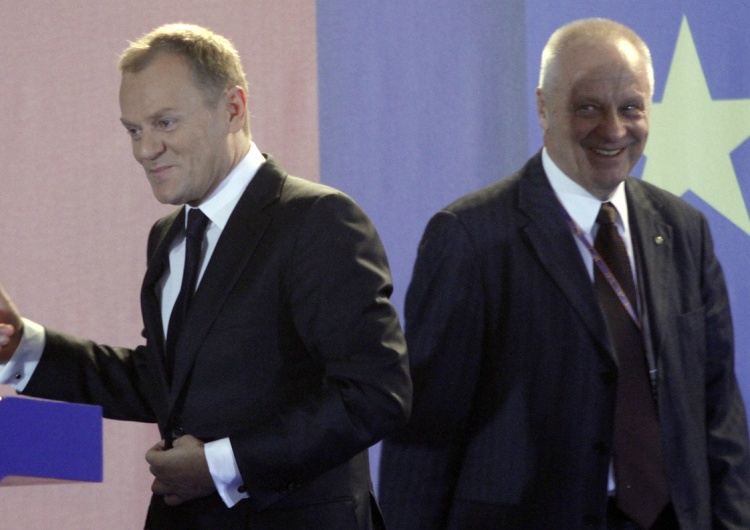 Donald Tusk i Stefan NIesiołowski Jak „S” protestowała przeciwko ekologicznemu szaleństwu już w 2011 roku i jak rugał ją za to Niesiołowski