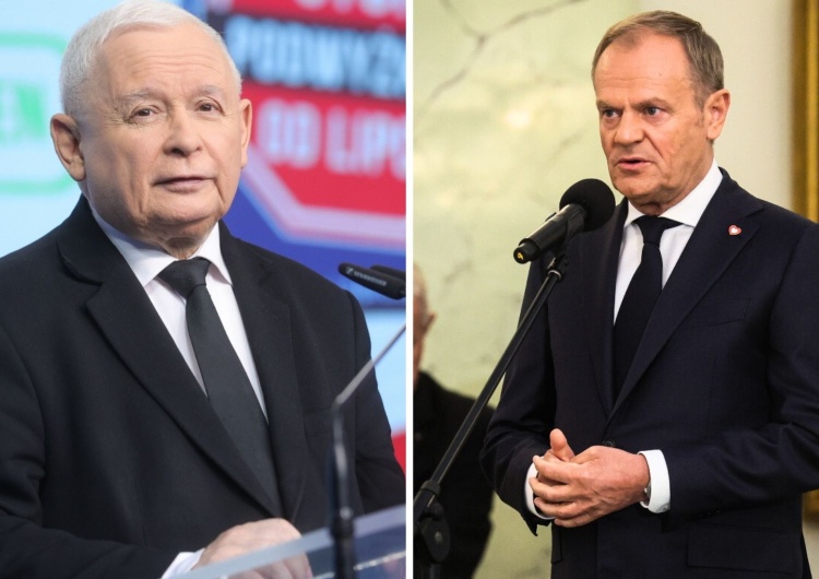 Jarosław Kaczyński | Donald Tusk Kto wygra wybory do PE? Tak chcą głosować Polacy [SONDAŻ]