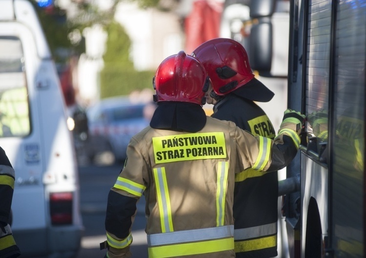 Straż Pożarna / zdjęcie poglądowe  Wybuch gazu w Dąbrowie Górniczej. Trwają poszukiwania mężczyzny