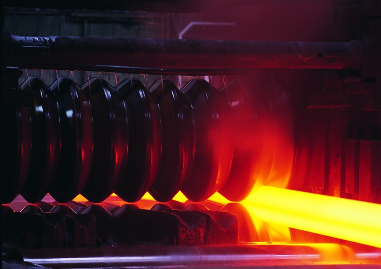 Wytwarzanie stali, zdjęcie poglądowe Polska Walcownia Rur 