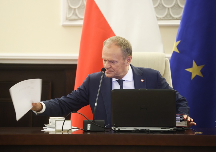 Donald Tusk Błaszczak: Tusk i Platforma powinni przeprosić za hejt wobec żołnierzy i Straży Granicznej