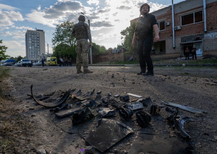Ukraina. Zniszczenia w Charkowie po rosyjskim ataku Rosyjska ofensywa na Ukrainie. Naczelny dowódca ukraińskiej armii zabiera głos