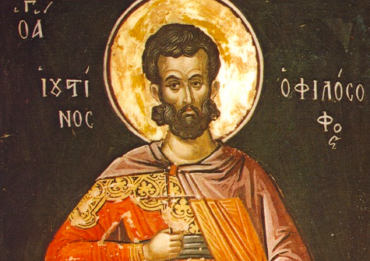 św. Justyn Kościół wspomina dziś świętego Justyna, pierwszego chrześcijańskiego filozofa
