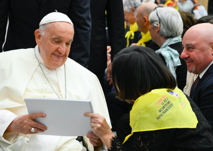 Papież Franciszek na spotkaniu ze związkowcami 