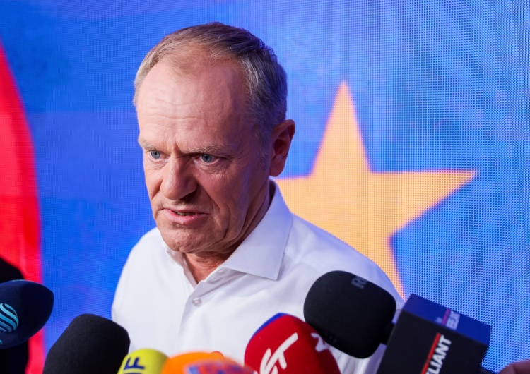  PAP/Leszek Szymański Do tej pory Tusk nie skomentował oficjalnych wyników wyborów