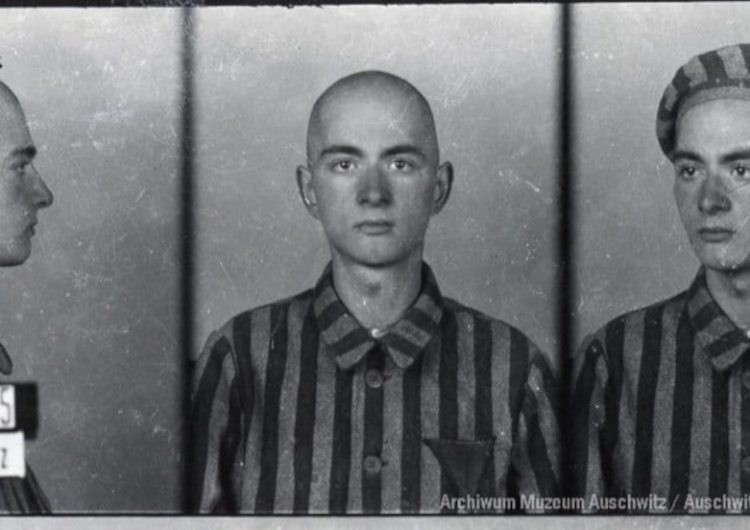Jan Pierzchała. Zdjęcie obozowe Twardy Polak. Więzień Auschwitz i UB