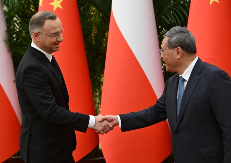 PAP/Radek Pietruszka Prezydent Duda spotkał się z premierem Chin. Są szczegóły