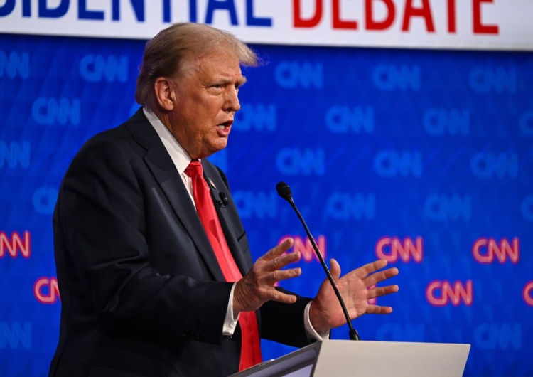 Donald Trump Debata Donald Trump – Joe Biden. Kto wygrał? Jest sondaż