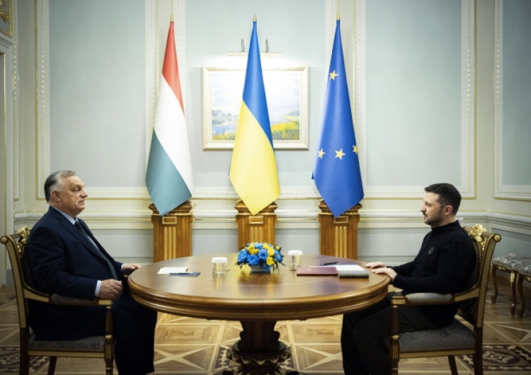 Spotkanie Viktora Orbana z Wołodymyrem Zełenskim Premier Orban z niezapowiedzianą wizytą na Ukrainie 
