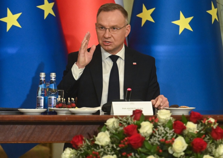 prezydent Andrzej Duda Tusk w rozmowie z Scholzem odpuścił kwestie reparacji? Zdecydowana reakcja prezydenta 