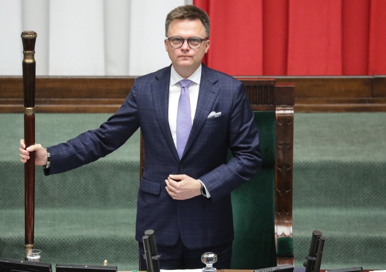 Marszałek Sejmu Szymon Hołownia Piotr Duda apeluje do Szymona Hołowni ws. emerytur stażowych. Jest odpowiedź marszałka