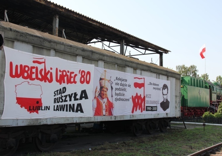 Lubelska kolej Dziś 44. rocznica Strajku Lubelskich Kolejarzy