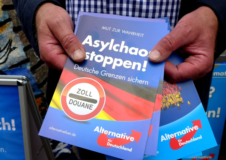 Antyimigranckie ulotki AfD Deutsche Quelle: Czy po drodze nam z AfD?