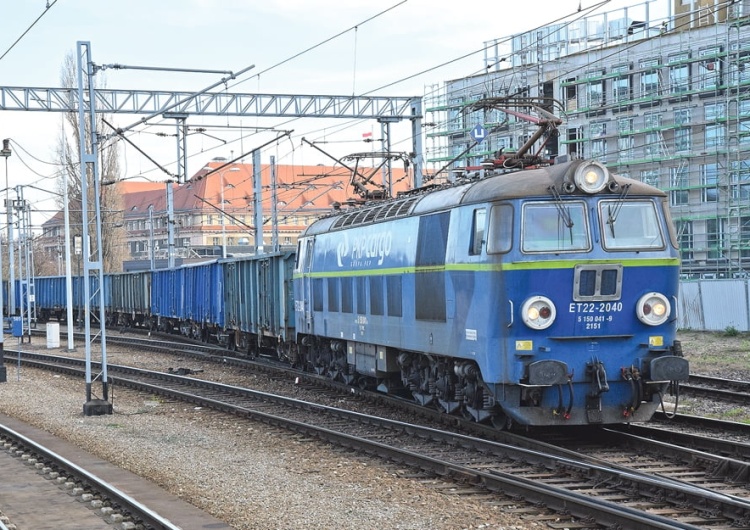 Pociąg PKP Cargo - zdjęcie poglądowe Zwolnienia grupowe w PKP Cargo. Solidarność zapowiada akcje protestacyjne przed zakładami spółki