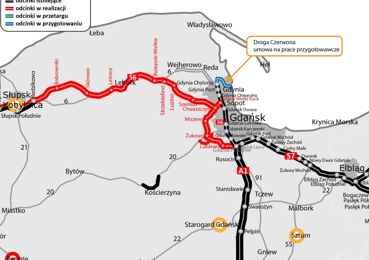 zdjęcie ilustracyjne - mapa Co dalej z ważną inwestycją? „Niestety bardzo czarny scenariusz”