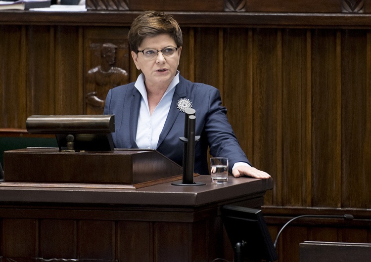 Beata Szydło  Spięcie w PIS. Beata Szydło:  