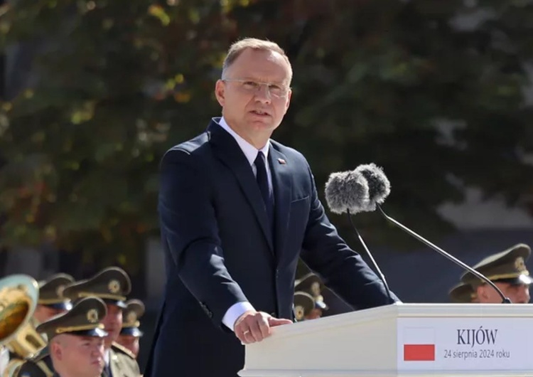 Prezydent Andrzej Duda w Kijowie Prezydent w Kijowie: Nie należy ukrywać, że na naszych kartach historii są też bolesne karty