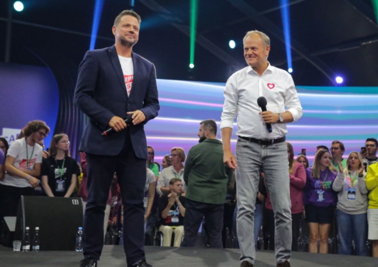 Rafał Trzaskowski i Donald Tusk na Campus Polska w Olsztynie Skandal na Campus Polska. Jest decyzja PiS