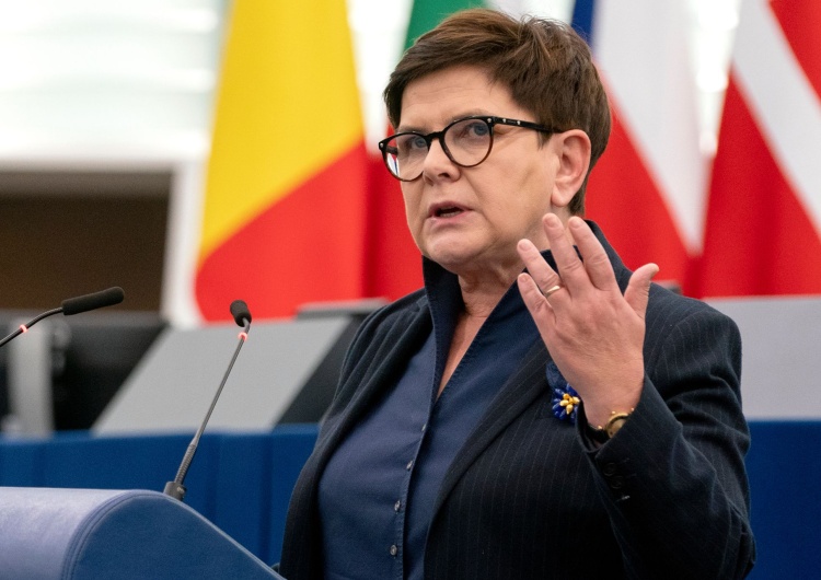 Beata Szydło Beata Szydło: PKW pokazała, że wpisuje się w działania kliki Tuska