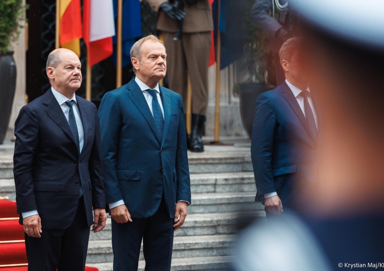 Olaf Scholz i Donald Tusk „Berlin wściekły na Warszawę”. Nowe oskarżenia z Niemiec ws. Nord Stream