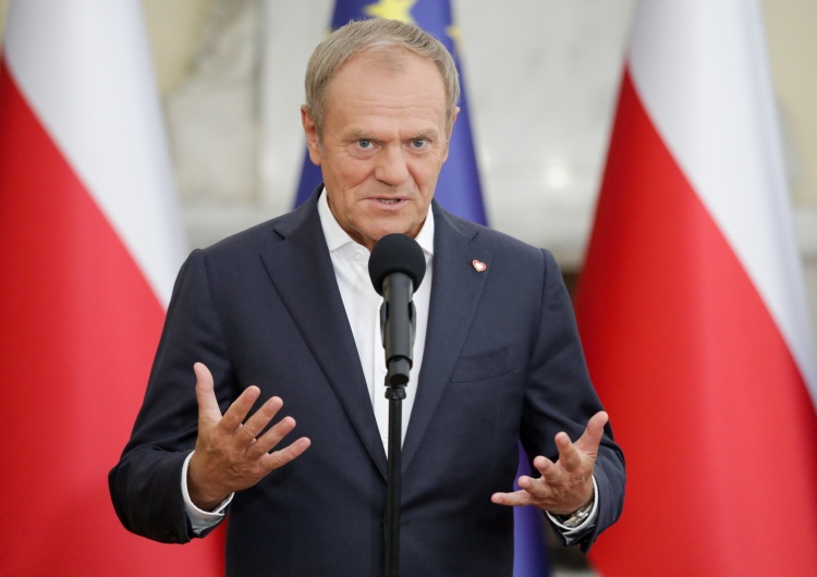 Premier Donald Tusk Tusk zapowiada uderzenie w prezes Sądu Najwyższego