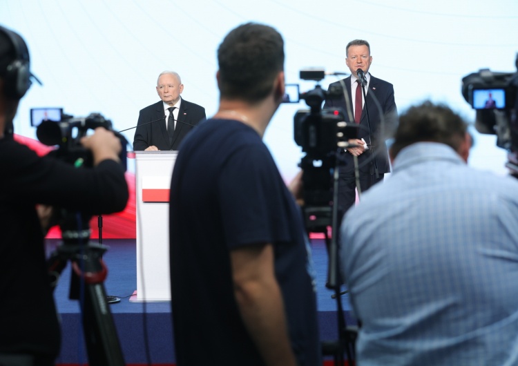 Jarosław Kaczyński i Mariusz Błaszczak  PiS składa skargę do Sądu Najwyższego 