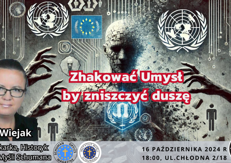  „Zhakować umysł, aby zniszczyć duszę”. Zapraszamy na spotkanie do Agere Contra!