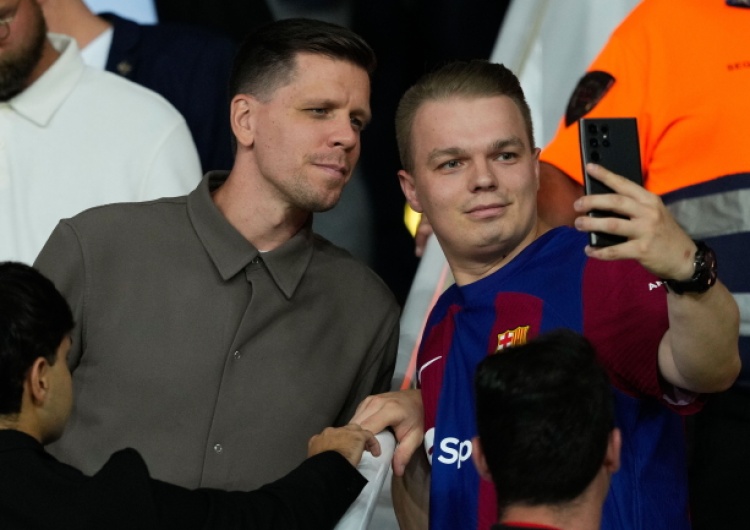 Wojciech Szczęsny na trybunach stadionu Barcelony To już oficjalne! 