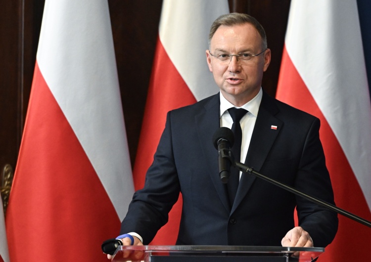 prezydent Andrzej Duda Prezydent Duda zdecydował ws. specustawy powodziowej 