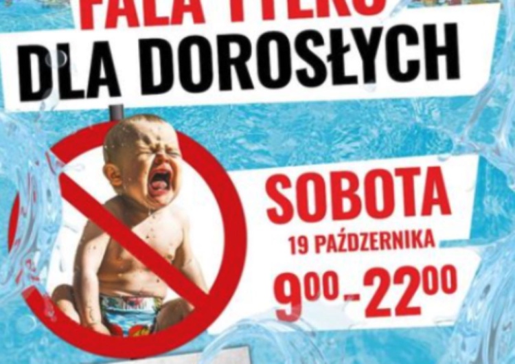 plakat Skandal wokół łódzkiego aquaparku. Oburzające komentarze