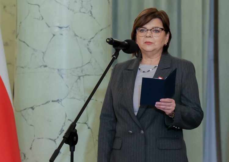 Minister Zdrowia Izabela Leszczyna 