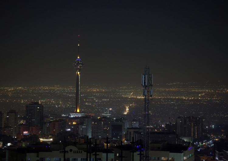 Teheran, Iran, zdjęcie poglądowe Nocny atak Izraela na Iran. Eksplozje w Teheranie