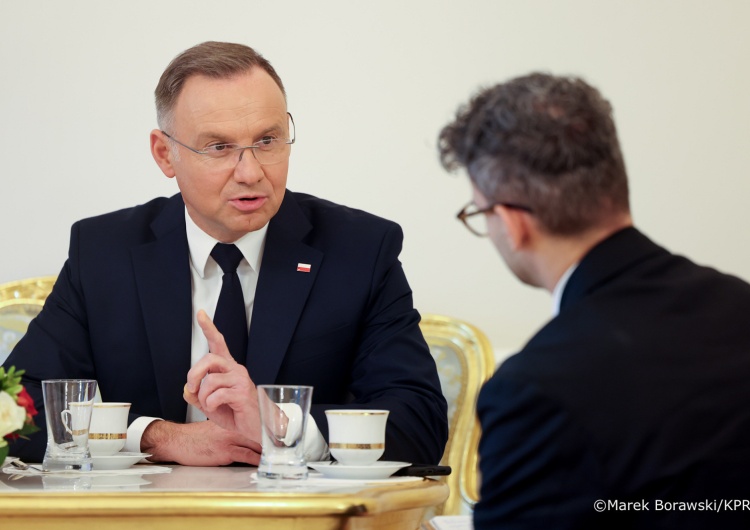 Prezydent Andrzej Duda Prezydent: Żelazna kurtyna? Tak, byle byśmy byli po jej wolnej stronie