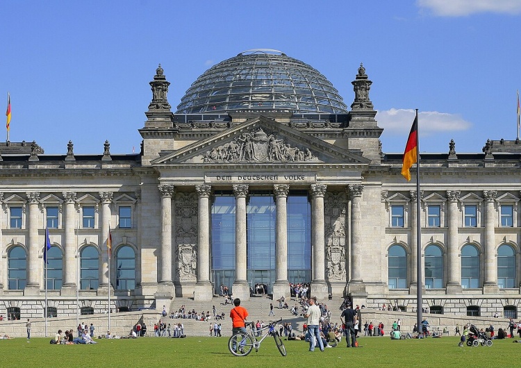 Reichstag - siedziba niemieckiego parlamentu 