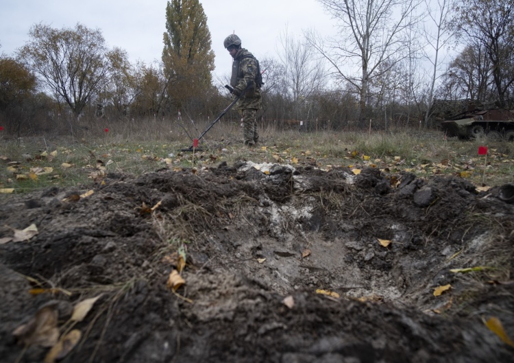 Ukraiński żołnierz Wojna na Ukrainie. Duże straty w armii Putina