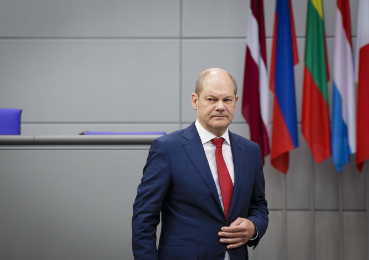 Olaf Scholz Niemiecki protest przeciwko Zielonemu Ładowi 