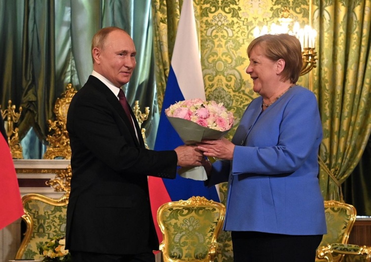 Angela Merkel i Władimir Putin podczas spotkania na Kremlu 20 sierpnia 2021 r. Zaskakujące wyznanie Merkel: znałam dobrze intencje Putina i chroniłam Ukrainę przez inwazją