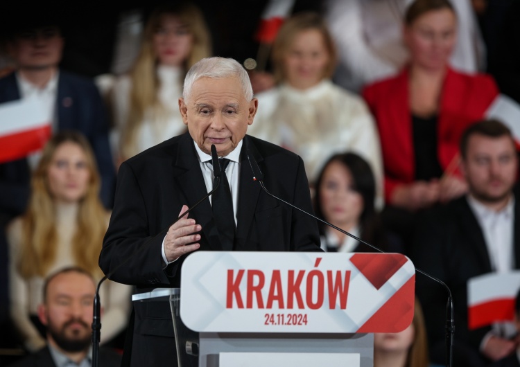 Jarosław Kaczyński Prezes PiS zabrał głos. Uzasadnił wybór kandydata 