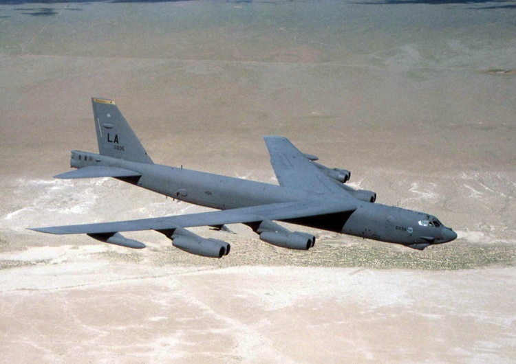 B-52 Stratofortress Amerykańskie bombowce przechwycone przez Rosjan nad Bałtykiem