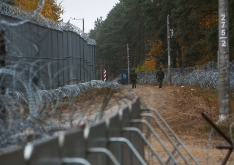 Granica polsko-białoruska 30.10.2024 r. O 192 proc. wzrosła liczba nielegalnych migrantów na wschodniej granicy UE