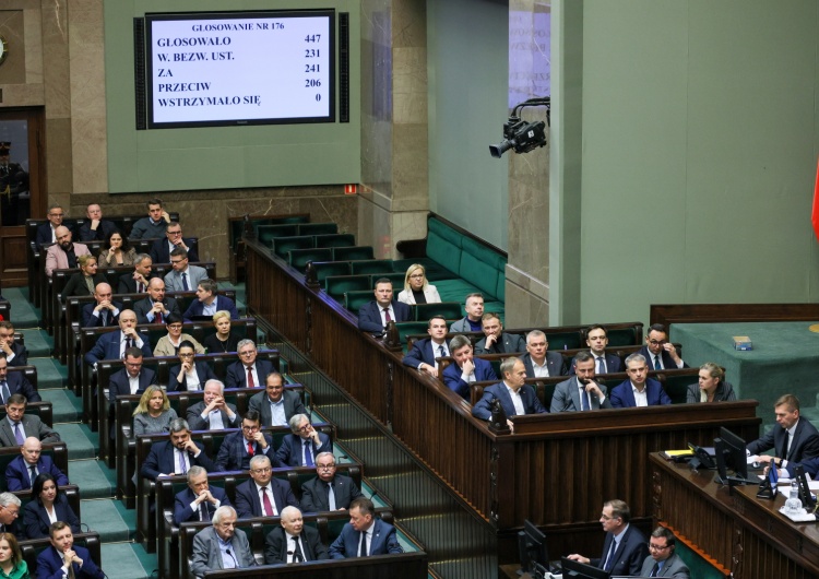 Sejm Sejm podjął decyzję ws. immunitetu Jarosława Kaczyńskiego