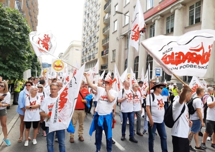 Manifestacja Solidarności, zdjęcie podglądowe Redaktor naczelny 