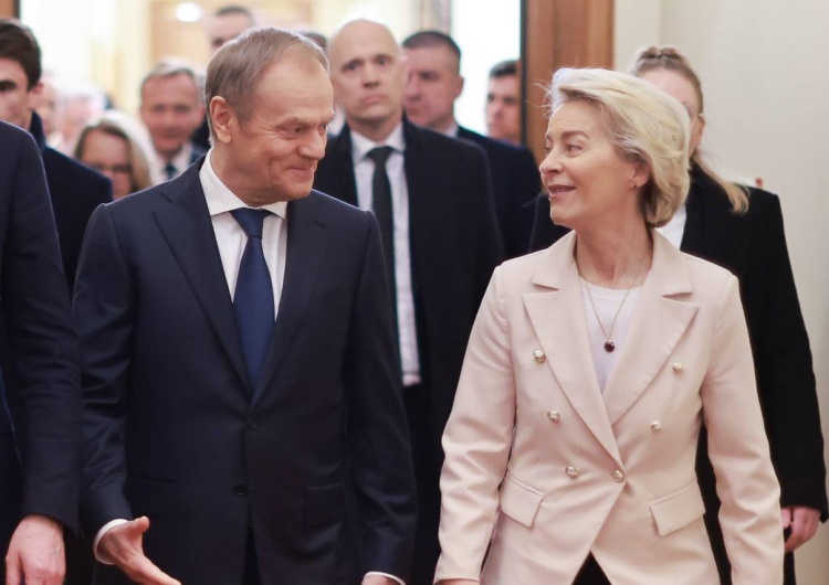 Donald Tusk i Ursula von der Leyen Stanowisko PiS: Polska prezydencja w Radzie UE będzie w istocie prezydencją KE