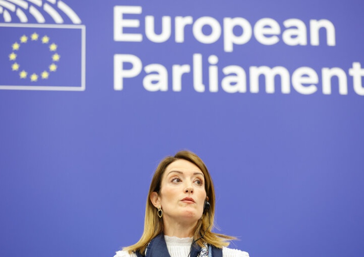 Przewodnicząca Parlamentu Europejskiego Roberta Metsola 