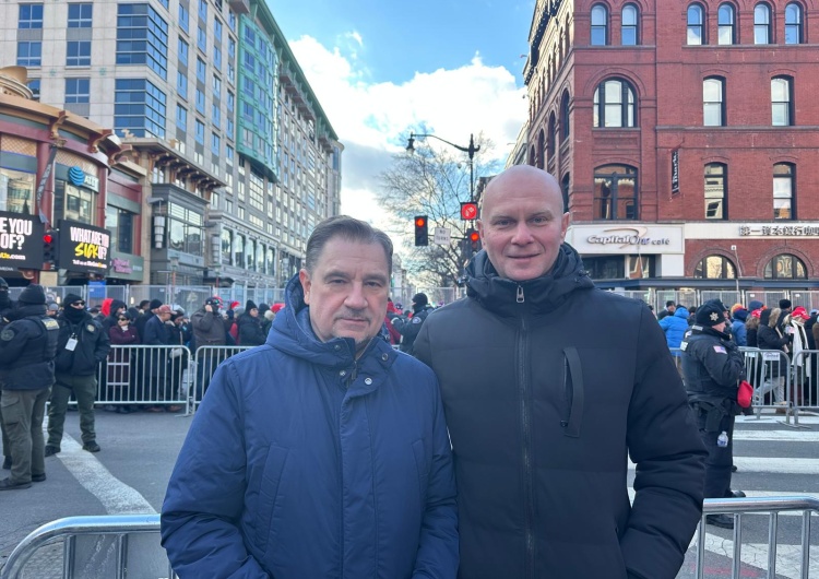 Piotr Duda i Bartłomiej Mickiewicz Inauguracja prezydentury Donalda Trumpa. Piotr Duda bierze udział w uroczystości