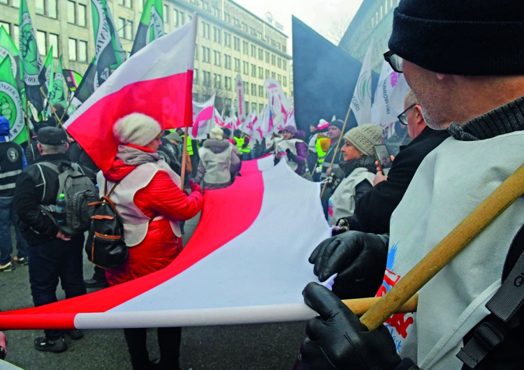 Protest branży energetycznej w Warszawie Protest, którego nie było, czyli matrix w Warszawie 2025 roku