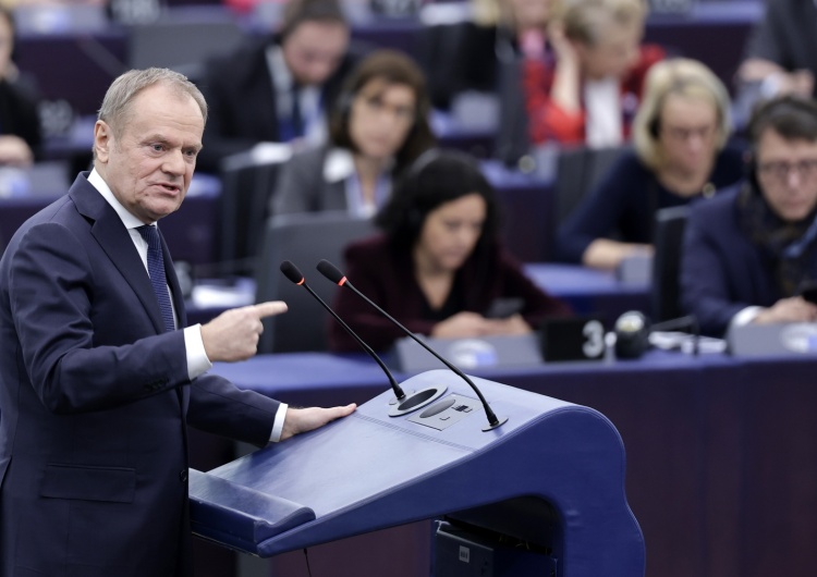 Donald Tusk Tusk w PE: 